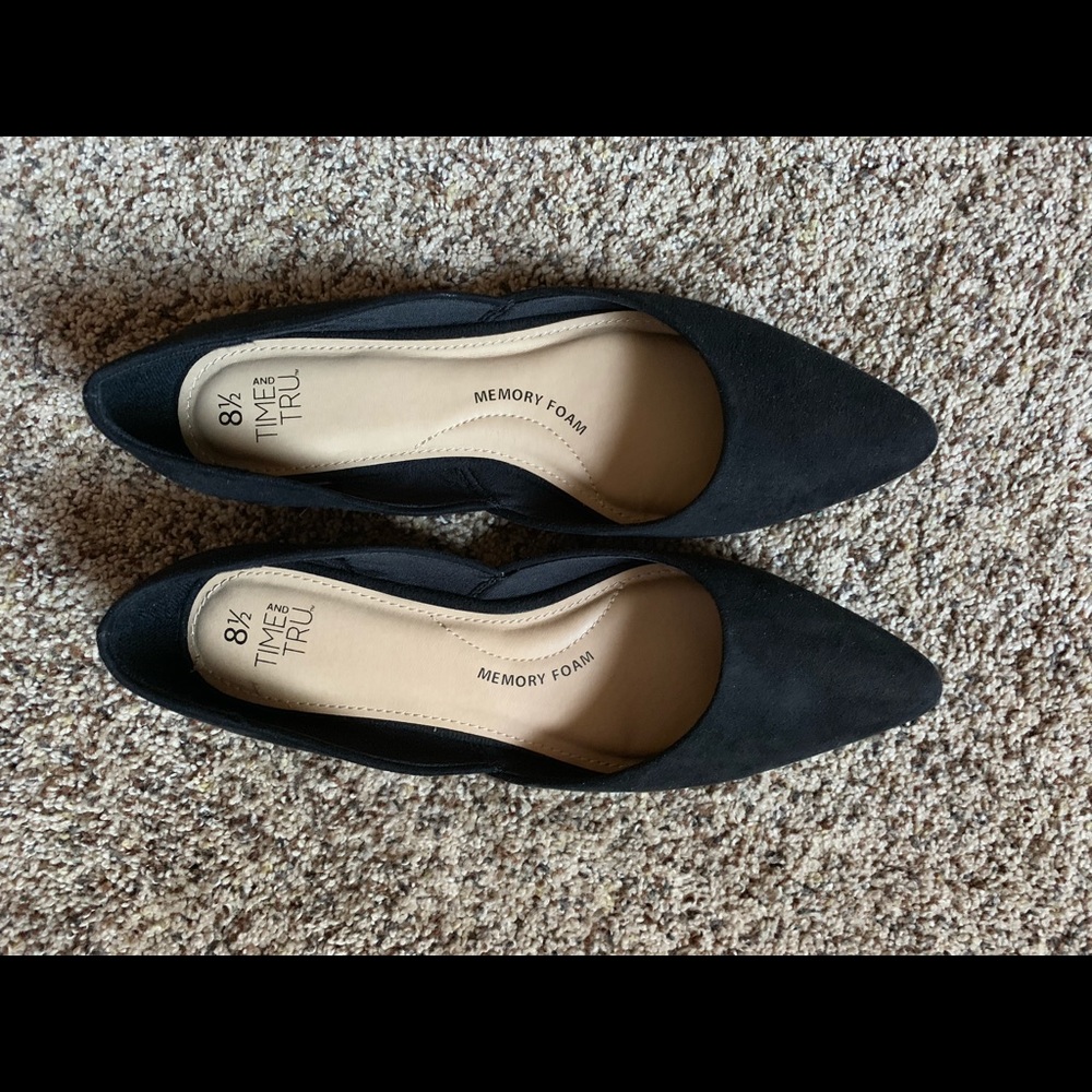 Time & Tru Memory Foam Flats